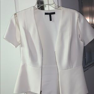 BCBG BRand new blouse with zipper
